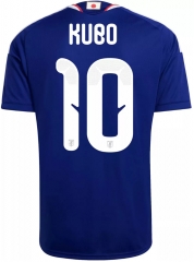 (S-4XL) 2026 World Cup Japan Home Blue (Kubo #10) Thailand Soccer Jersey AAA-4506
