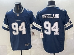 Dallas Cowboys 3 Generations Royal Blue #94 NFL Jersey-0840