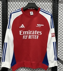 25-26 Arsenal Red Thailand Soccer Tracksuit-8268