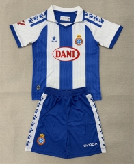 25-26 RCD Espanyol Home Blue&White Soccer Uniform-AY