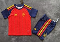 2026 World Cup Spain Home Red Soccer Uniform-2483