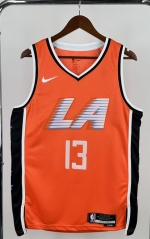 2026 City Edition Los Angeles Clippers Orange #13 NBA Jersey-311