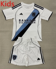 25-26 Paris FC Away White Kids/Youth Soccer Uniform-AY