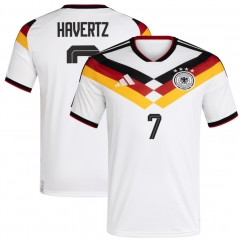 (S-4XL) 2026 World Cup Germany Home White (Havertz #7) Thailand Soccer Jersey AAA-GB