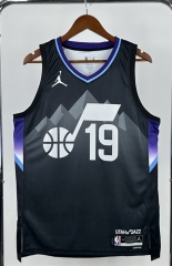 2026 Jordan Version Utah Jazz Black #19 NBA Jersey-311