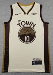 2026 City Edition Golden State Warriors Beige #10 NBA Jersey-1380