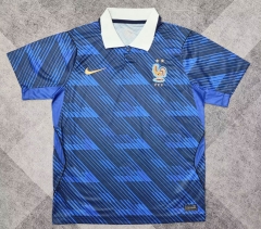 (S-4XL) 2026 World Cup France Home Blue Thailand Soccer Jersey AAA-5493