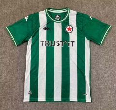 25-26 Red Star FC Home White&Green Thailand Soccer Jersey AAA-417