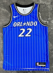 2026 Orlando Magic Away Blue #22 NBA Jersey-311
