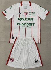25-26 Club Necaxa Home White Soccer Uniform-AY