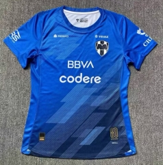 25-26 Monterrey 2nd Away Blue Women Thailand Soccer Jersey AAA-912