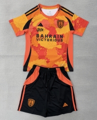2025-26 Paris FC 2nd Away Orange Soccer Uniform-AY