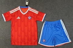2026 World Cup Chile Home Red Soccer Uniform-6748