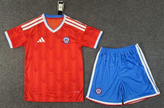 2026 World Cup Chile Home Red Soccer Uniform-6748