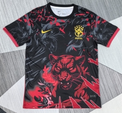 25-26 Special Edition Brazil Black&Red Thailand Soccer Jersey AAA-4927