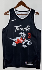2026 City Edition Toronto Raptors Black #3 NBA Jersey-311