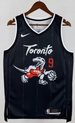 2026 City Edition Toronto Raptors Black #9 NBA Jersey-311