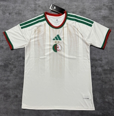 (S-4XL) 2026 With Stars Version Algeria Home White Thailand Soccer Jersey AAA-4506