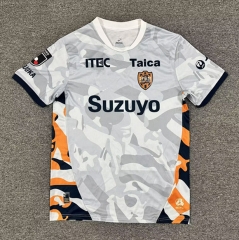 (S-4XL) 26-27 Shimizu S-Pulse White&Grey Thailand Soccer Jersey AAA-512