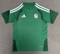 (S-4XL) 2026 World Cup Mexico Green Thailand Training Soccer Jersey AAA-4728