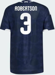 (S-4XL) 26-27 Scotland Home Royal Blue (ROBERTSON #3) Thailand Soccer Jersey AAA