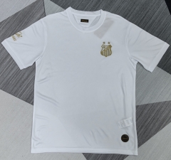 (S-4XL) 25-26 Neymar Commemorative Edition Santos FC White Thailand Soccer Jersey AAA-4927