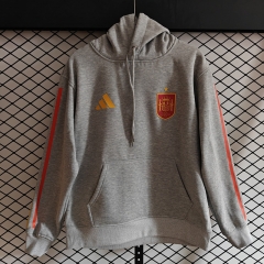 Player Version 25-26 Spain Grey Thailand Soccer Tracksuit-CS