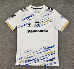 (S-4XL ) 26-27 Gamba Osaka Away White Thailand Soccer Jersey AAA-512