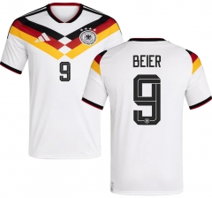 (S-4XL) 2026 World Cup Germany Home White (BEIER #9) Thailand Soccer Jersey AAA-GB