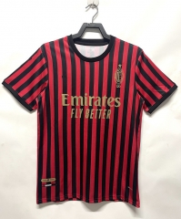 Retro Version 120th Anniversary 1899-2019 AC Milan Red&Black Thailand Soccer Jersey AAA-811