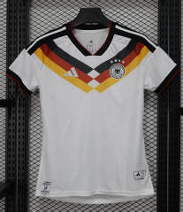26-27 Germany Home White Women Thailand Soccer Jersey AAA-888