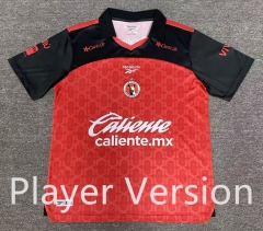 (S-4XL) Player Version 25-26 Special Version Club Tijuana Red Thailand Soccer Jersey AAA-912