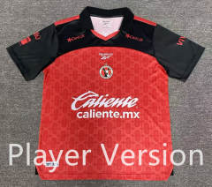 (S-4XL) Player Version 25-26 Special Version Club Tijuana Red Thailand Soccer Jersey AAA-912