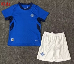 2026 World Cup Iceland Home Blue Kids/Youth Soccer Uniform-6850