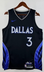 2026 City Edition Dallas Mavericks #3 Black NBA Jersey-311