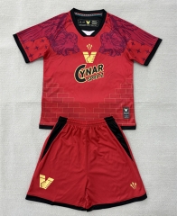 25-26 Venezia FC 4th Away Red Soccer Uniform-AY