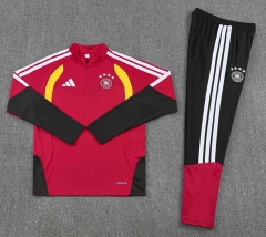 26-27 Germany Red Thailand Soccer Tracksuit-2315