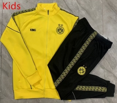 25-26 Borussia Dortmund Yellow Kids/Youth Soccer Jacket Uniform-815