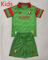 25-26 CA Osasuna Away Green Kids/Youth Soccer Uniform-AY