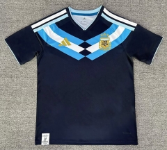 (S-4XL) 26-27 Special Version Argentina Royal Blue Thailand Soccer Jersey AAA-3841