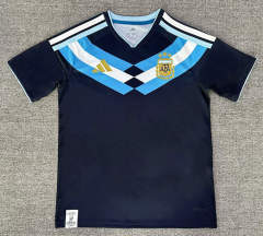 (S-4XL) 26-27 Special Version Argentina Royal Blue Thailand Soccer Jersey AAA-3841