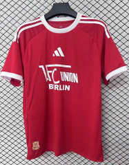 (S-4XL) 26-27 Commemorative Edition Hertha BSC Red Thailand Soccer Jersey AAA-2044