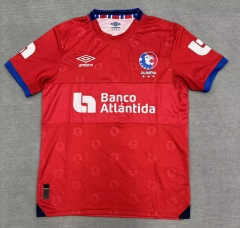 25-26 Olimpia 2nd Away Red Thailand Soccer Jersey AAA-5493