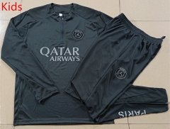 2025-26 Jordan Paris SG Dark Grey Kids/Youth Soccer Tracksuit-815