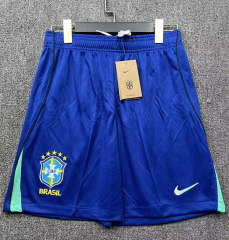 26-27 Brazil Home Blue Thailand Soccer Shorts