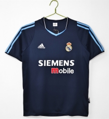 Retro Version 03-04 Real Madrid Away Royal Blue Thailand Soccer Jersey AAA-C1046