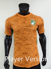 Player Version 26-27 Cote d'Ivoire Home Orange Thailand Soccer Jersey AAA-0871