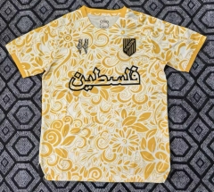 26-27 Palestine Yellow Thailand Soccer Jersey AAA-2315