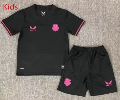 25-26 Everton 3rd Away Black Kids/Youth Soccer Uniform-6850