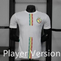 Player Version 26-27 Two Stars Version Senegal White Thailand Soccer Jersey AAA-888